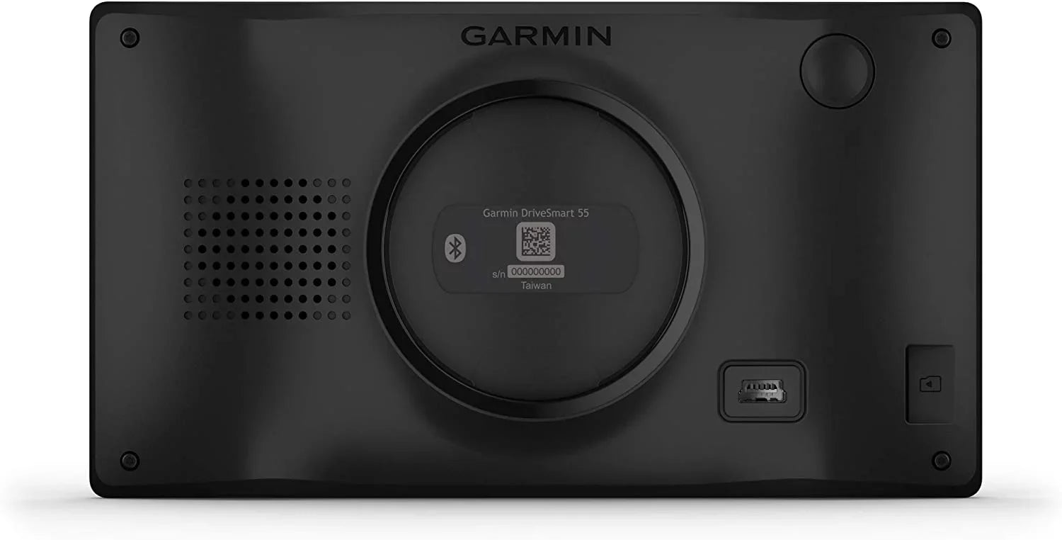 Garmin DriveSmart 55 Mt- 5.5 inch Sat Nav with Edge to Edge Display, Map Updates for , Ireland and Full Europe, Digital Traffic, Bluetooth Hands-Free Calling, Voice Commands and Smart Features