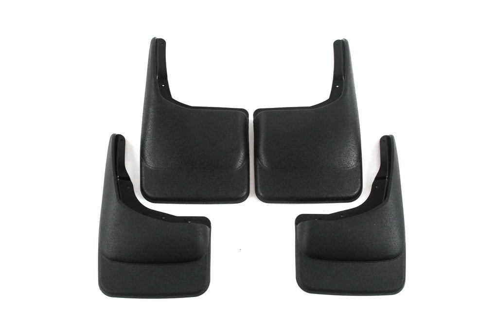 Red Hound Auto Premium Heavy Duty Molded 2004-2014 Compatible with Ford -150 Mud Flaps Guards Splash Front Rear 4pc Set (Without Fender Flares) -16A550- -16A550-