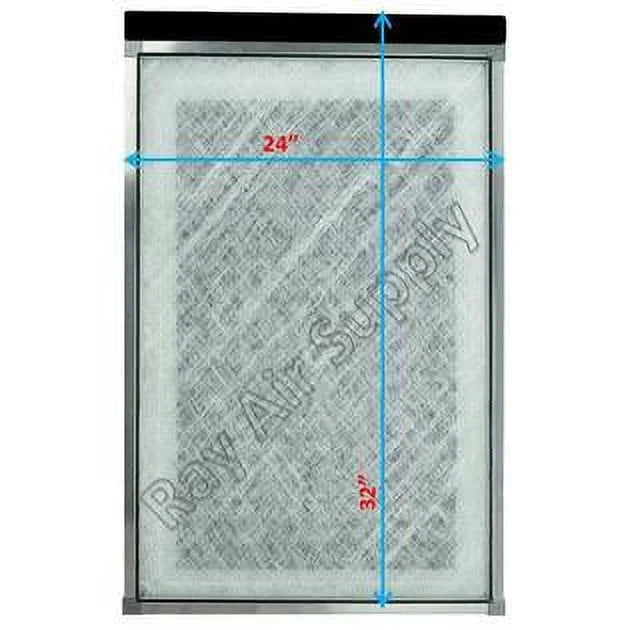 24x32 Replacement Filter Pads Compatible with MicroPower Guard Air Cleaner 24x32 Refills (3 Pack)