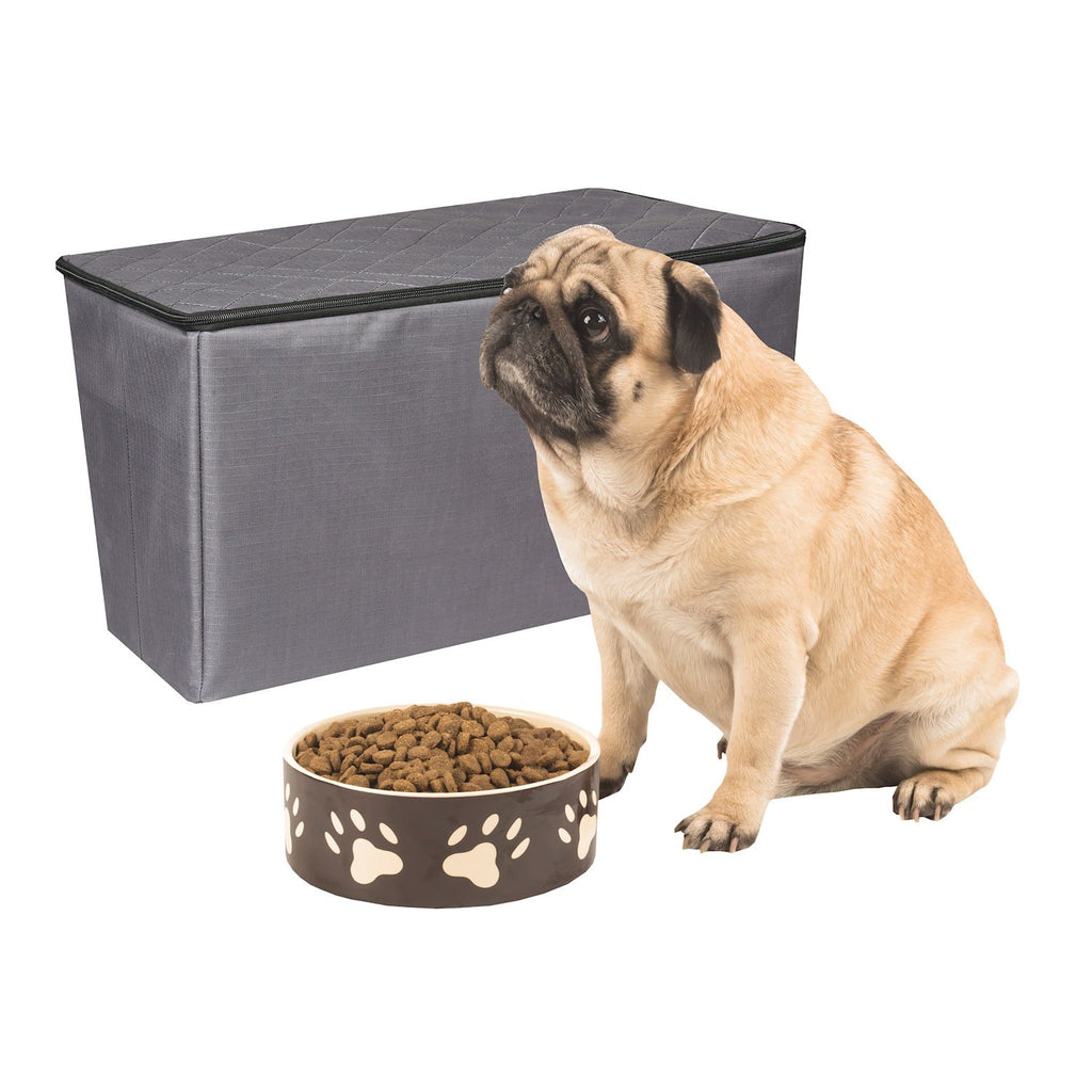 Imports Dog Car Back Seat Extender Safer More Comfortable Back Seat Platform and Storage Black