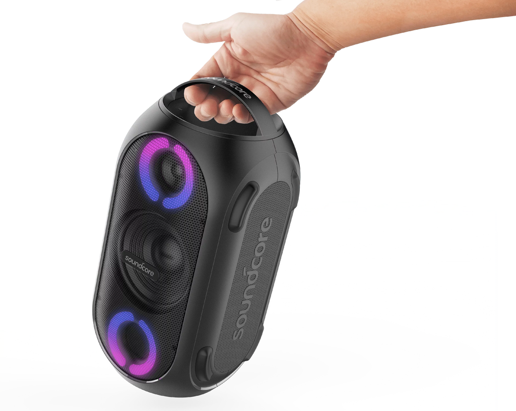 Soundcore Anker Rave Portable Bluetooth Speaker, Black,