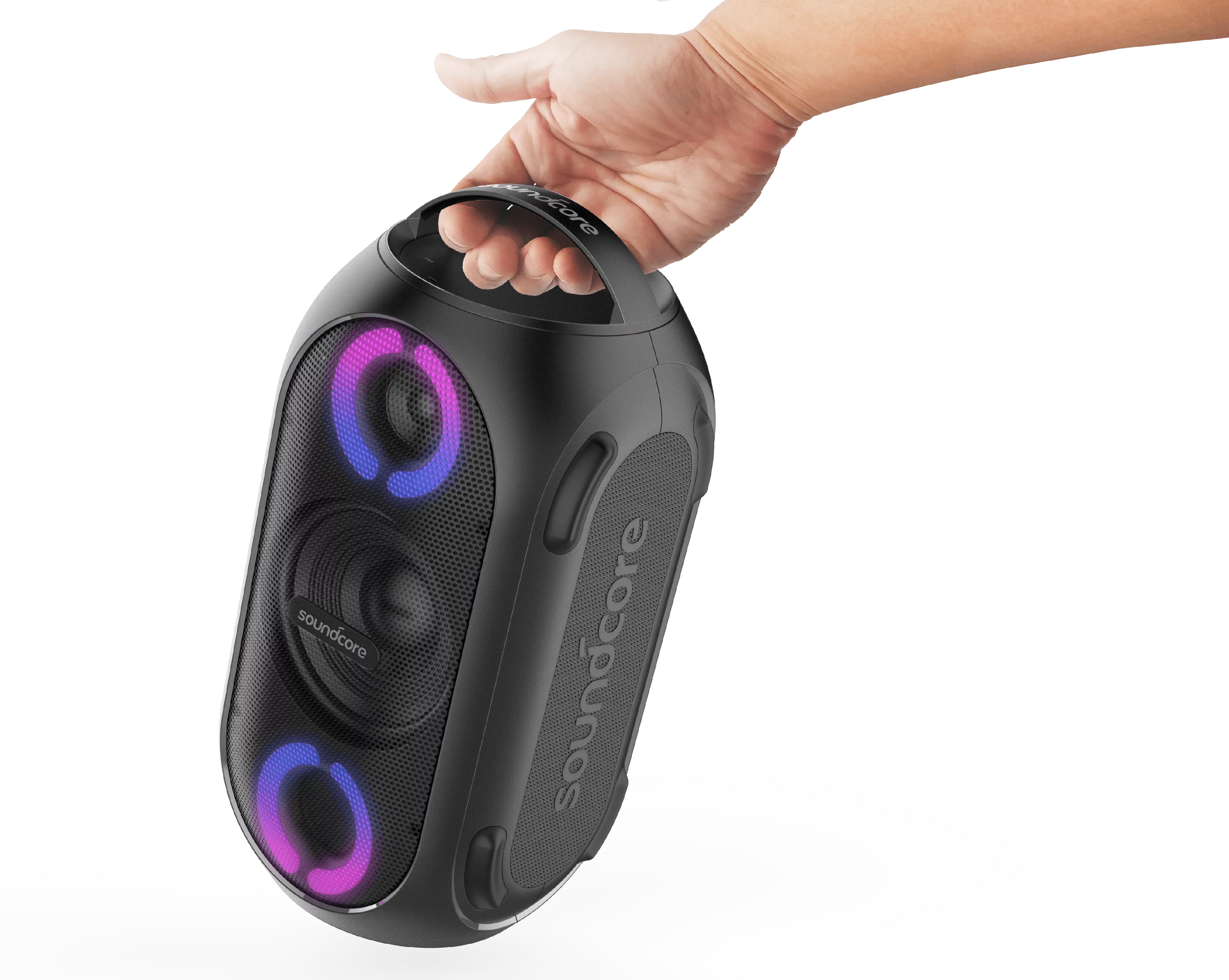 Soundcore Anker Rave Portable Bluetooth Speaker, Black,