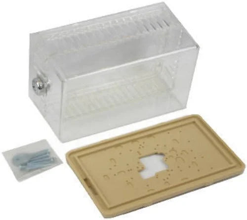 Copeland Comfort  Large Size, Transparent, Locking, Universal Thermostat Guard - Quantity of 3