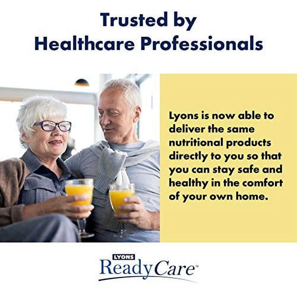 Lyons ReadyCare Cranberry Cocktail 100% Juice with Fiber for Digestive Health - 46 fl oz Cartons (12 Pack)