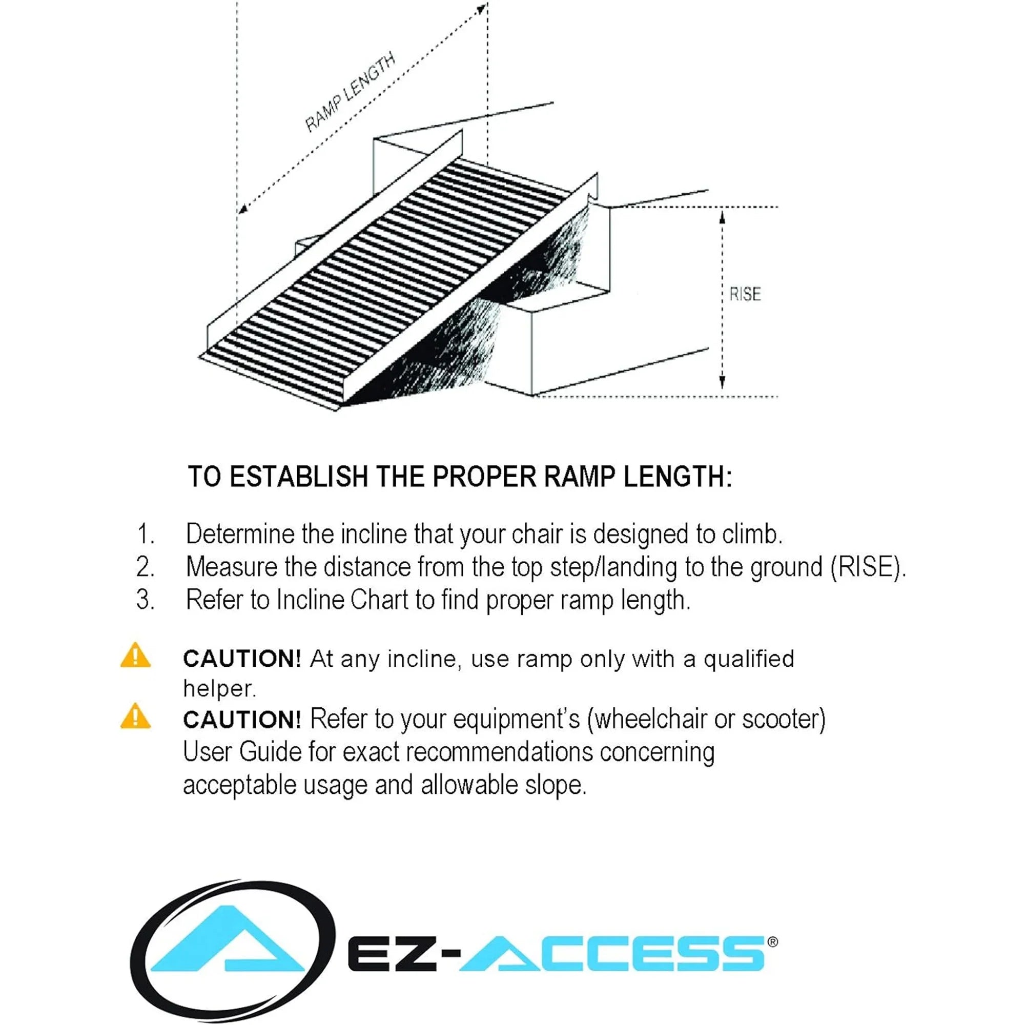 '-  3G 8 Foot Portable Wheelchair Ramp w/2 Line Handrails