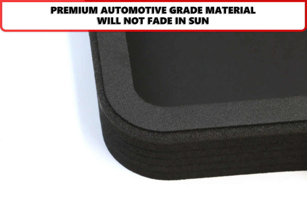 Red Hound Auto Cargo Rear Trunk Mat Liner Tray Custom Direct Fit Floor Hatch Black Foam Compatible with Ford Edge 2015-2018 Anti-Rattle Waterproof Protector