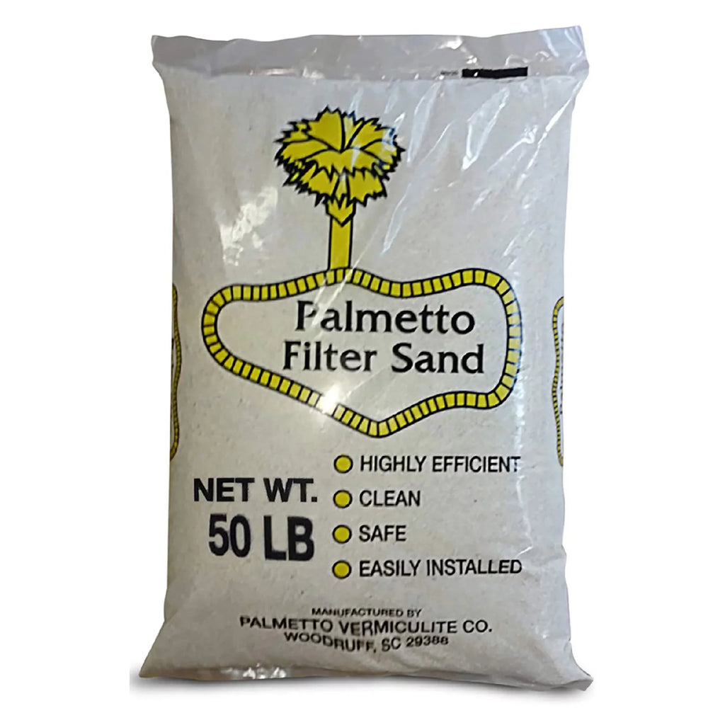 Palmetto Filter Sand for Residential Commercial Pool Filters, 50lb (2 Pack)