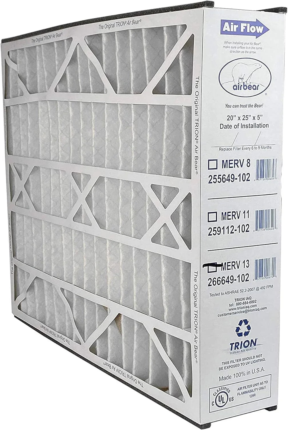 Trion Air Purifier Filter Replacement Pack for Air Cleaner Purification