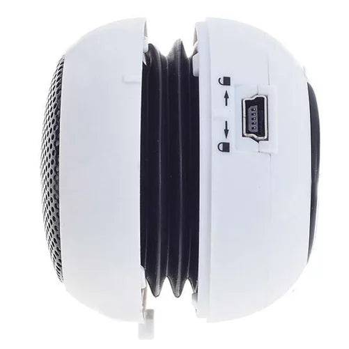 Portable Wired Speaker for Samsung Galaxy Tab  8.4 (2020)/ 10.4 (2020) - Audio Multimedia Rechargeable White