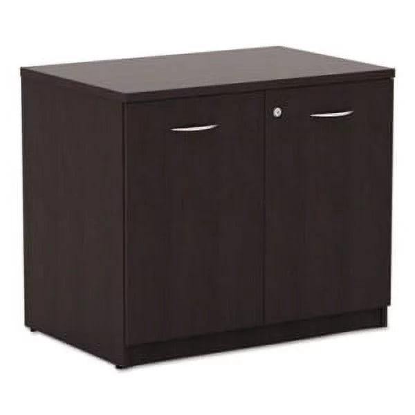 Alera Alera Valencia Series Storage Cabinet, 34 1/8w x 22 7/8d x 29 1/2h, Espresso