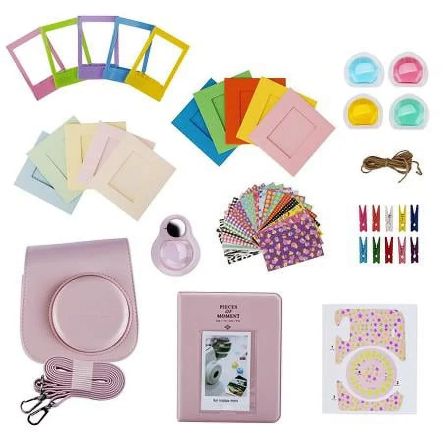 FujiFilm Instax Mini 11 Accessory Kit - Blush Pink (Camera Not Included)
