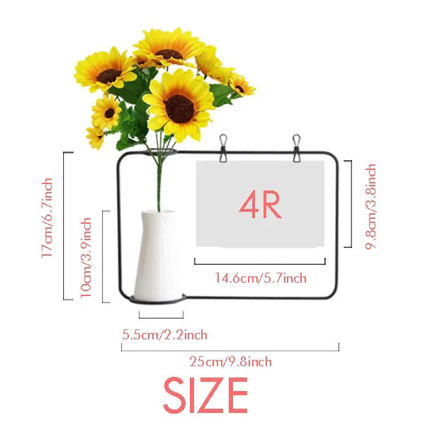 Virgo Constellation Sign Zodiac Artificial Sunflower Vases Bottle Blessing Card