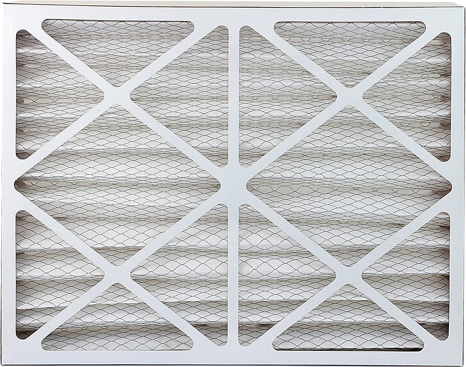 Filterbuy 20x24x4  8 Pleated   Furnace Air Filters (3-Pack)