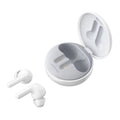 Restored  -. Tone Free - Bluetooth Wireless Stereo Earbuds /UVnano, White (Refurbished)