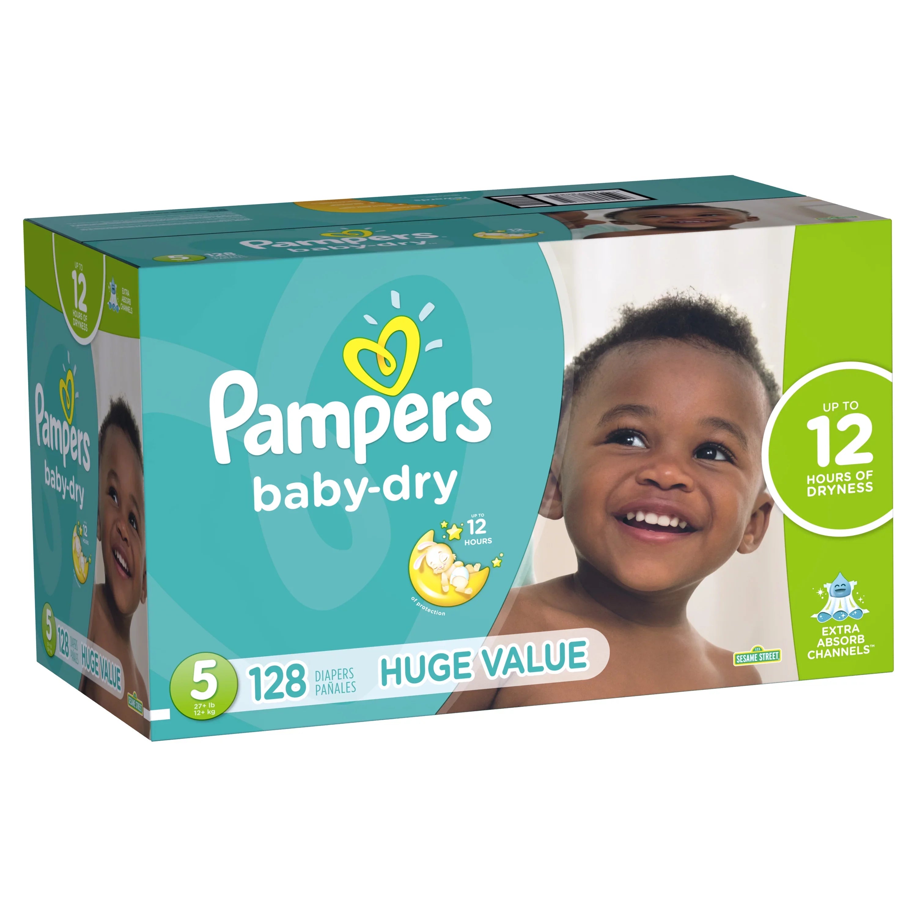Pampers Pamp Baby Dry  Hp 128ct