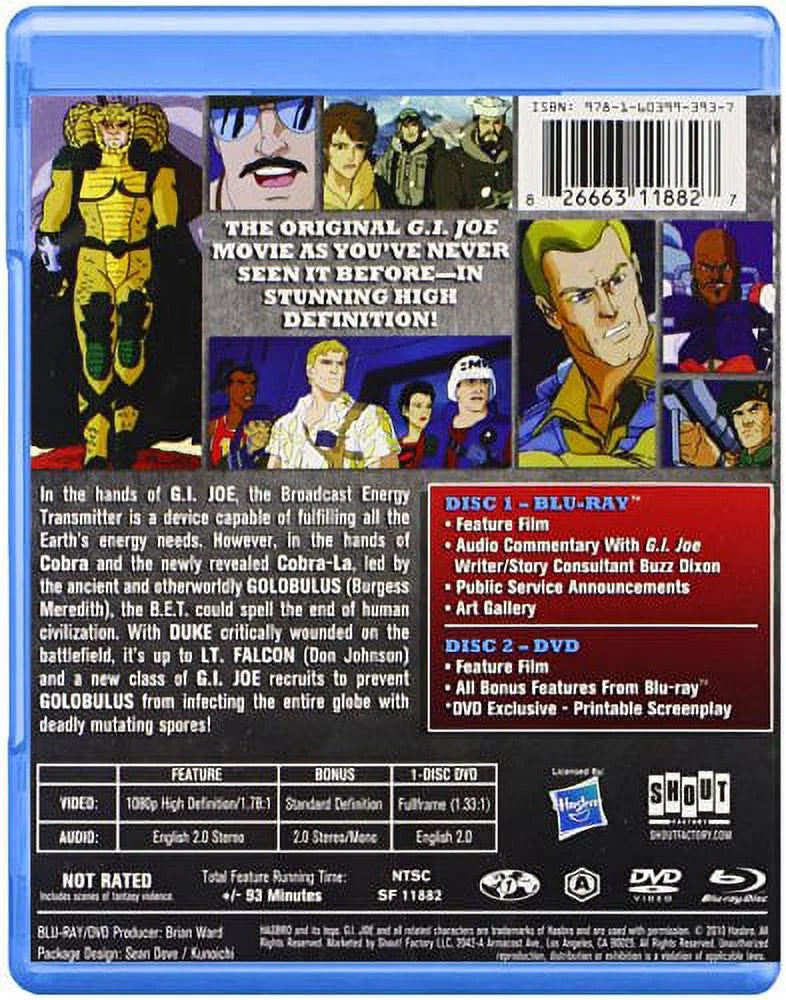 Joe:  Real American Hero: The Movie (Blu-ray + ), Shout Factory, Kids & Family