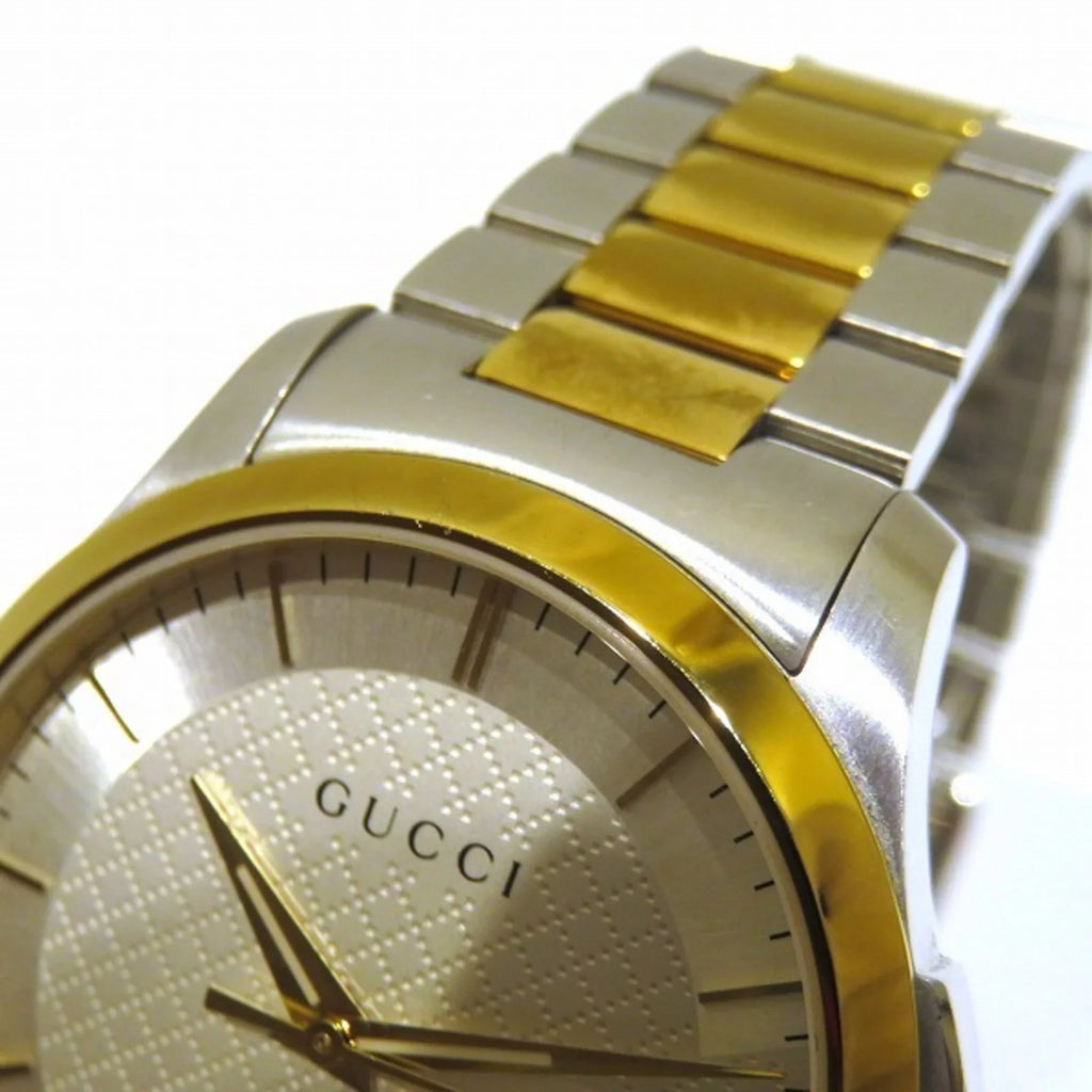 Authenticated Used Gucci   timeless date 126.4 quartz watch men