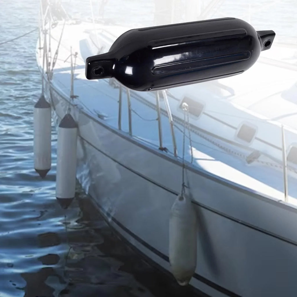 Boat for Docking Protection Ribbed Bumper Boat Anchor Accessories for Pontoon Small Sailyacht Small Boat Bass Boat 14cmx50cm