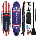 Big Star Inflatable 10'6×32"×6"  for All Skill Levels Everything Included with Stand Up Paddle Board, Paddle, Hand Pump,  Travel Backpack, Leash, Waterproof Bag, Repair Kit